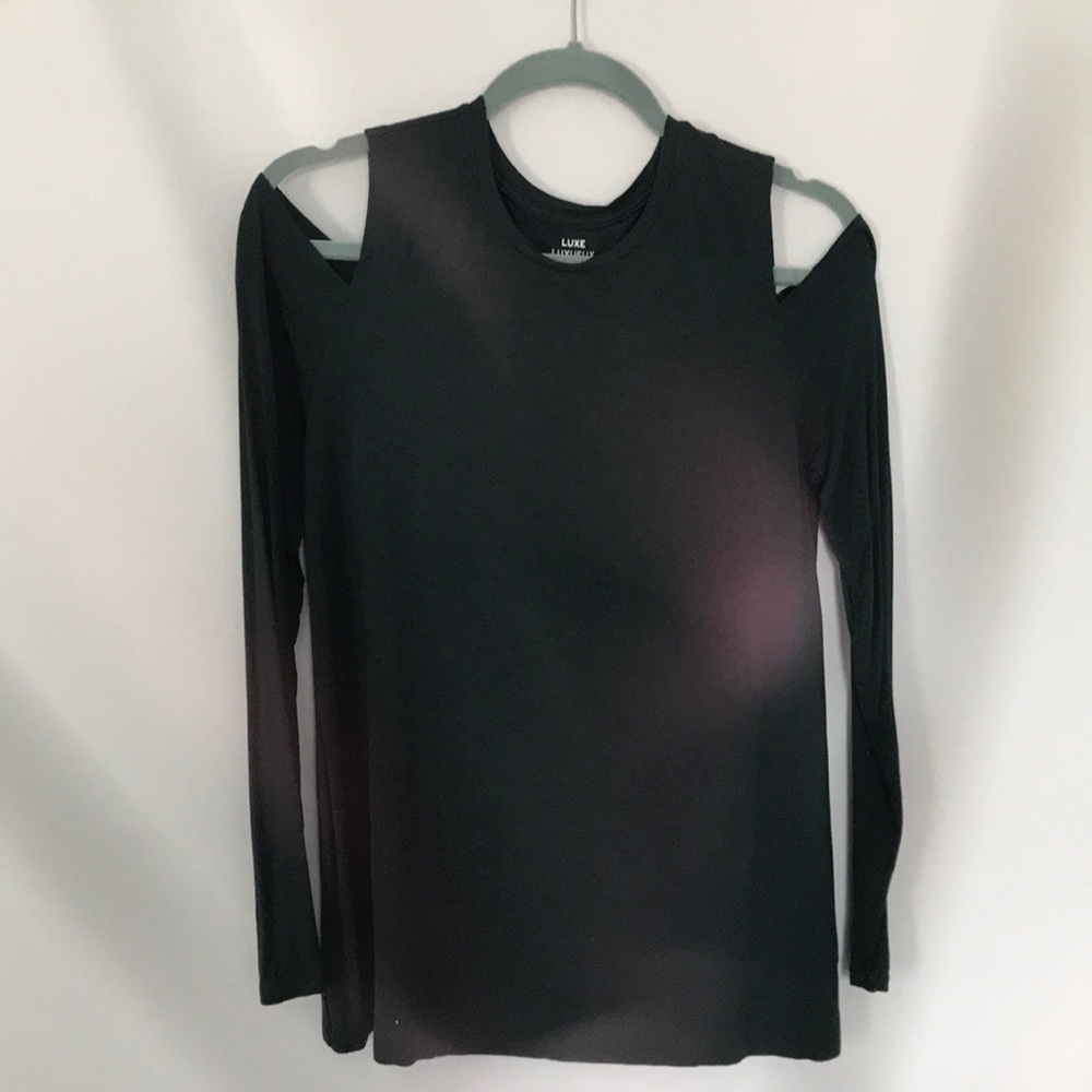 Plain olive top